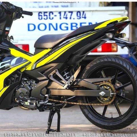 Tem Rời Ex 150 Y15zr Vàng Đen  - Decal In Chất Lượng