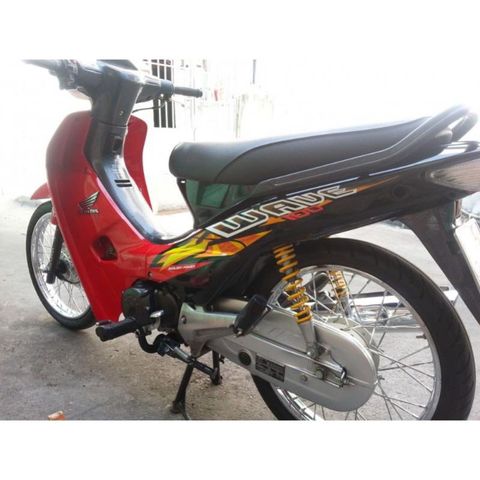 Tem Wave Thái 100 Đời 2004 Đỏ Đen  - Decal In Chất Lượng