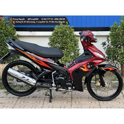 [FreeShip] [Ảnh thật] Tem rời Exciter135 - Mãu tem lửa cam đen đơn giản - Chuẩn From cực đẹp Quyen Decal
