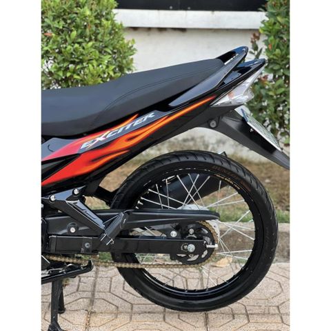[FreeShip] [Ảnh thật] Tem rời Exciter135 - Mãu tem lửa cam đen đơn giản - Chuẩn From cực đẹp Quyen Decal