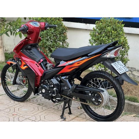 [FreeShip] [Ảnh thật] Tem rời Exciter135 - Mãu tem lửa cam đen đơn giản - Chuẩn From cực đẹp Quyen Decal