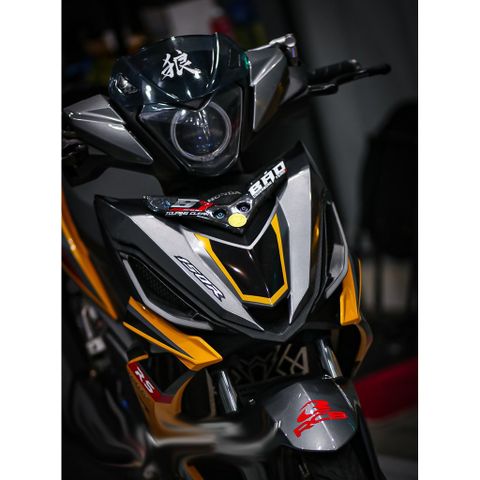Tem rời Winner V1 mẫu RS150R phối vàng xám đen, in sắc nét, 3 lớp không phai màu CM00059 1 2