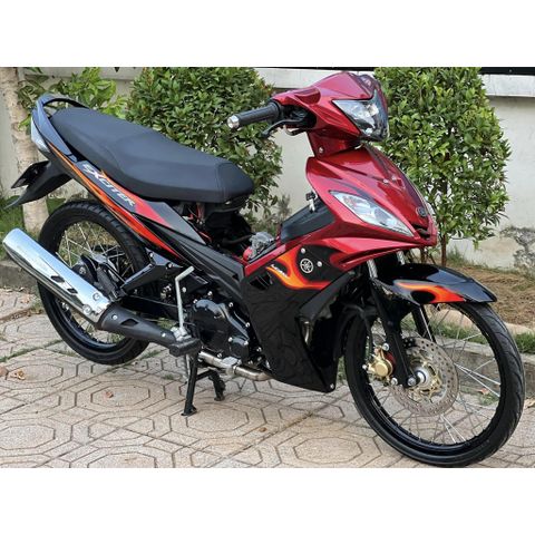 [FreeShip] [Ảnh thật] Tem rời Exciter135 - Mãu tem lửa cam đen đơn giản - Chuẩn From cực đẹp Quyen Decal