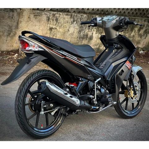 tem rời exciter 2010 đen bạc cám đơn giản đẹp , tem 3 lớp bền màu - Decal Cao Cấp Nhất