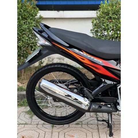 [FreeShip] [Ảnh thật] Tem rời Exciter135 - Mãu tem lửa cam đen đơn giản - Chuẩn From cực đẹp Quyen Decal