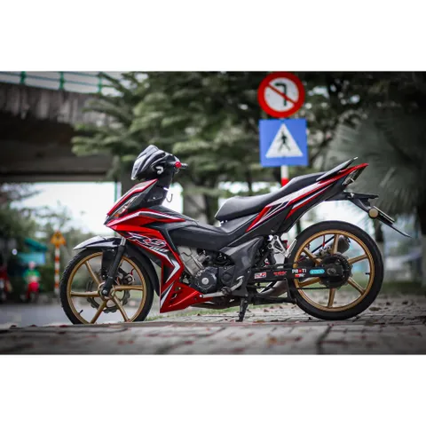 Tem Rời Dán Xe Winner V1 Mẫu RS 150 Đỏ Đen Trắng Mẫu Mới Cực Hot, Hàng 3 Lớp Chất Lượng Cao Quyen Decal