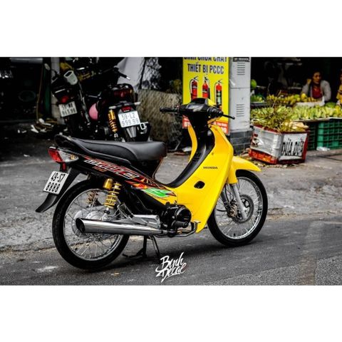 Tem rời Wave S100 2004 vàng đen , thiết kế đẹp mắt, in sắc nét, 3 lớp không bay màu MD00243 Cao Cấp