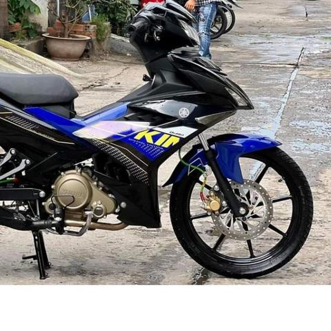 Tem Rời MxKing Đen Xanh Gp - Chất Liệu Decal Cao Cấp  - Decal In Chất Lượng
