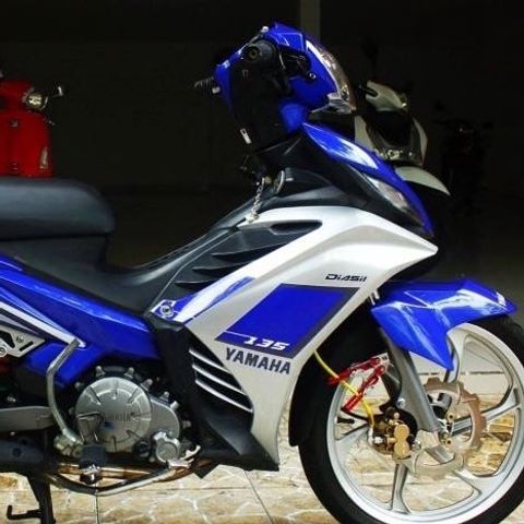Tem Rời Ex 135 Mẫu 2011 Dán Xe Trắng Xanh Gp - Tem Chuẩn Hình