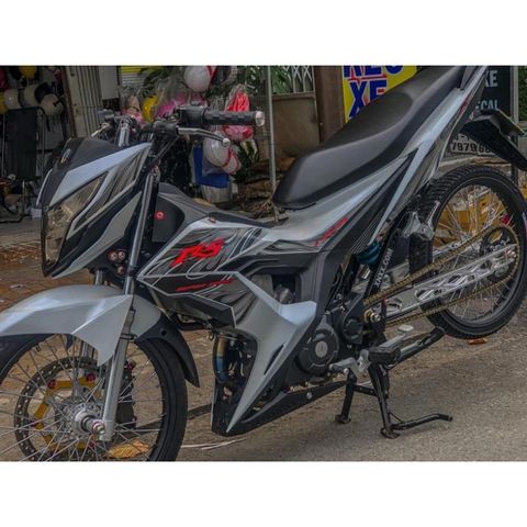 tem rời sonic lửa full bạc đen mới