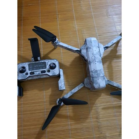 Skin Dán Flycam Sjrc F11s Pro 4K - Full Body - Camo Xám - Dán 2 Pin
