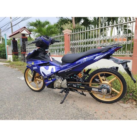 Tem Rời Ex 150 Movistar Trắng Xanh Gp  - Decal In Chất Lượng