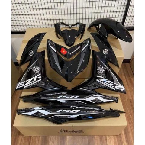 Tem Rời Exciter 150 Y15ZR Dán Xe Đen Nhiều Mẫu Mới  - Decal In Chất Lượng