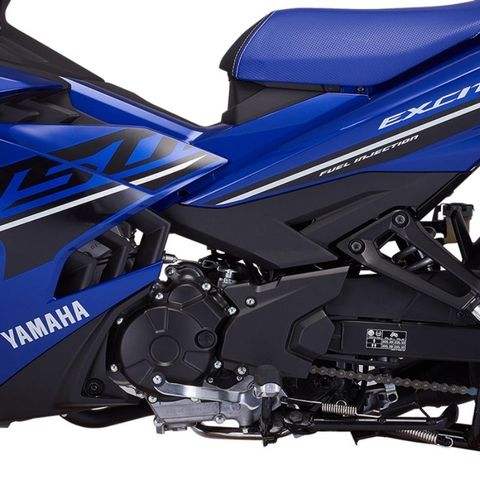 Tem Exciter 150 2018 Đen Xanh Gp