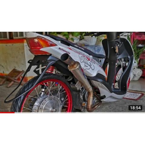 Tem Rời Yamaha Mio 110 Hayabusa Dán Xe Trắng