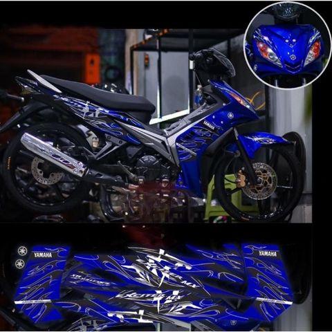 tem rời exciter 2010 lửa mới phối đủ màu xe