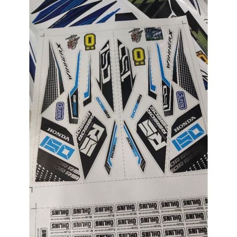 Tem Rời Honda Winner X V3 - Rs 150 Decal Trong  - Decal In Chất Lượng