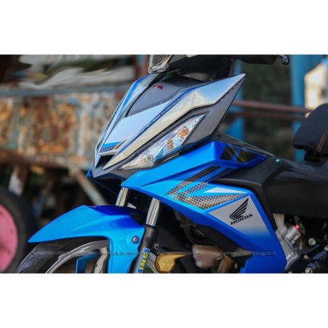 Tem rời Winner V1 sọc caro RS150R xanh xám , in sắc nét, 3 lớp không phai màu CM00119 1 2