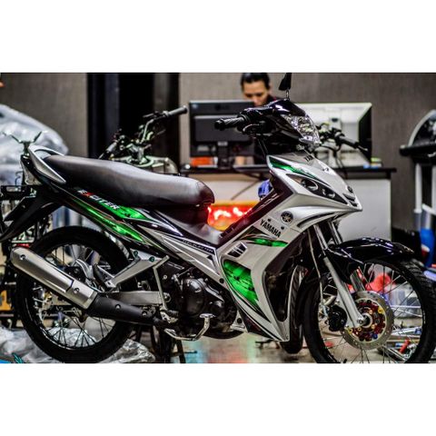 Tem Rời Ex Nhỏ 2006 - 2010 Xám Bạc Đen Phối Xanh Heliken