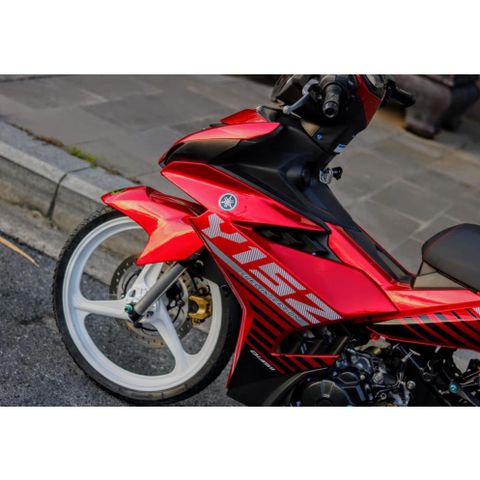 Tem Rời Dán Xe Exciter 150 Mẫu Y15ZR Đỏ Đen Cực Đẹp, Hàng 3 Lớp Chất Lượng Cao Quyen Decal