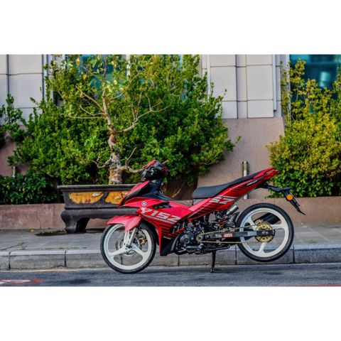 Tem Rời Dán Xe Exciter 150 Mẫu Y15ZR Đỏ Đen Cực Đẹp, Hàng 3 Lớp Chất Lượng Cao Quyen Decal