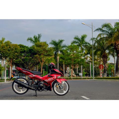 Tem Rời Dán Xe Exciter 150 Mẫu Y15ZR Đỏ Đen Cực Đẹp, Hàng 3 Lớp Chất Lượng Cao Quyen Decal