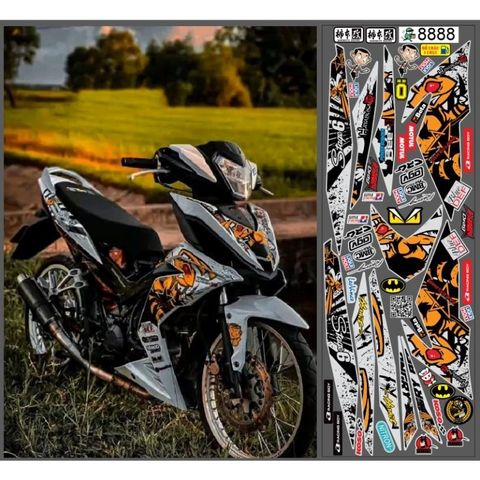 TEM WINNER V1 CON ONG TRẮNG - Decal Cao Cấp Nhất