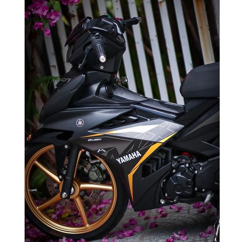 [FreeShip] [Ảnh thật] Tem rời Exciter 2022 - Mẫu MX KING cam đen - Chuẩn From cực đẹp Quyen Decal