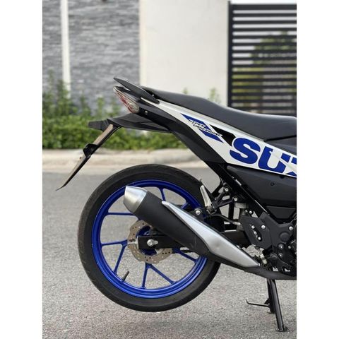 [FreeShip] [Ảnh thật] Tem rời Satria150Fi - Mẫu trắng xanh - Chuẩn From cực đẹp Quyen Decal