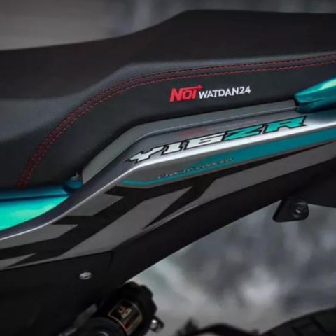 Tem Rời Exciter 155 Xám Lông Chuột Phối Xanh Ngọc Lục Bảo  - Decal In Chất Lượng