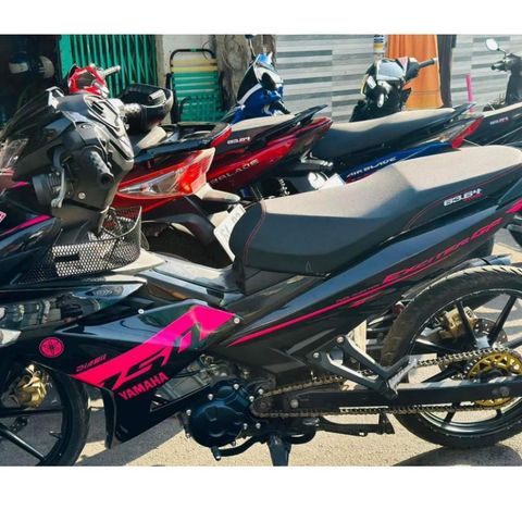 Tem Rời Exciter 150 Đen Hồng - Tem Chuẩn Hình  - Decal In Chất Lượng