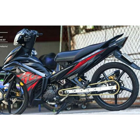 Tem Rời Yamaha Exciter LC 135 Đỏ Đen - Tặng Kèm Logo