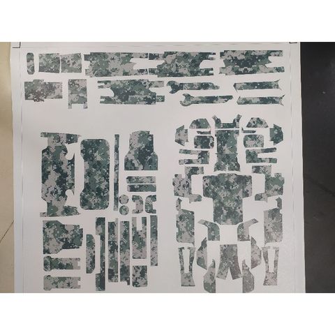 Skin Trang Trí Dán Flycam Sjrc F11S 4k Pro - Dán Full Body - Mẫu Camo - Dán 2 Pin