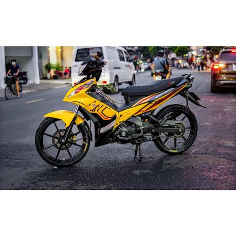 [FreeShip] [Ảnh thật] Tem rời Exciter135 - Mẫu đen đỏ nổi bật - Chuẩn From cực đẹp Quyen Decal