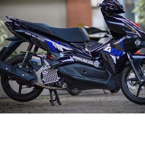 [FreeShip] TEM RỜI mẫu ADN Special Edition xanh dán AirBlade 2020 đen - không phai màu - chuẩn form Quyen Decal