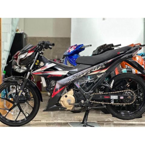 [FreeShip] [Ảnh thật] Tem rời CROM Satria150 FI - Mẫu Đỏ Đen nổi bật - Chuẩn From cực đẹp Quyen Decal