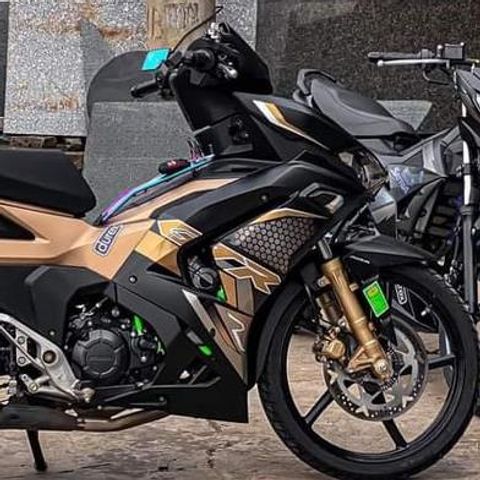 Tem Rời Winner X V3 Dán Xe Đen Nhám  - Decal In Chất Lượng