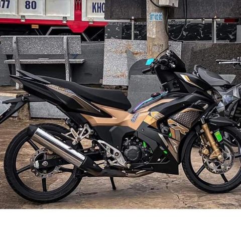 Tem Rời Winner X V3 Dán Xe Đen Nhám  - Decal In Chất Lượng