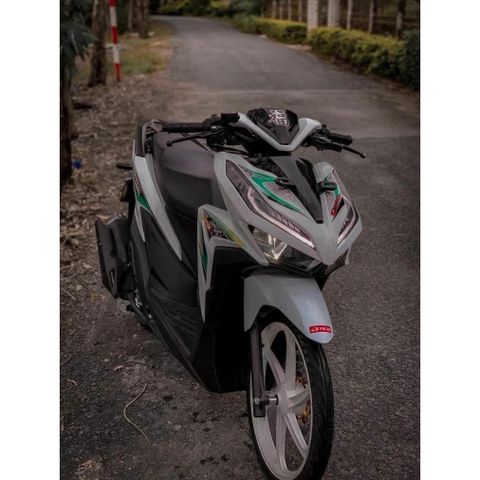 TEM MAYA XE VARIO 150, VARIO 125 XE MÀU TRẮNG - Decal Cao Cấp Nhất