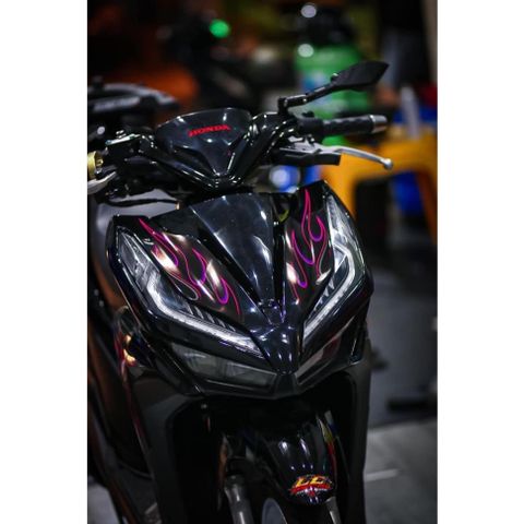 tem rời vario đen lửa tím cực chất mẫu mới ( Thịnh hàng )  , tem 3 lớp bền màu - Decal Cao Cấp Nhất