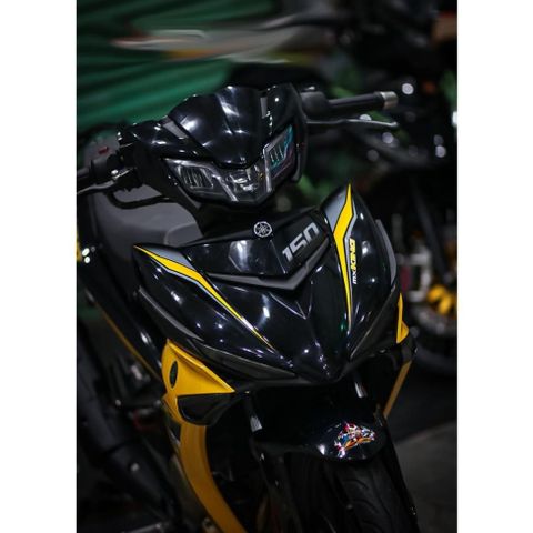 Tem rời Exciter 150 mẫu MX King 2019 vàng đen, in sắc nét, 3 lớp không phai màu CM00012 1 2