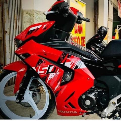 Tem Rời Winner X V3 Rs Dán Xe Đỏ  - Decal In Chất Lượng
