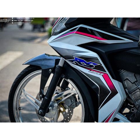[FreeShip] [Ảnh thật] Tem rời Winner V1 - Mẫu RS150R hồng đen - Chuẩn From cực đẹp Quyen Decal