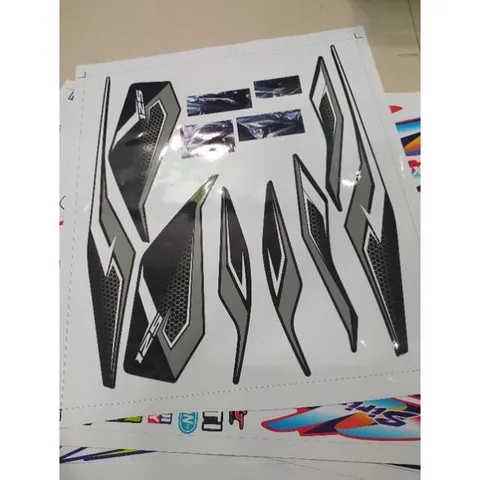Tem Rời Air Blade 2016-2019 Dán Xe Đen Bóng  - Decal In Chất Lượng
