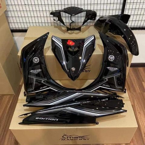 Tem Rời Ex 135 RC 2011 Dán Xe Đen  - Decal In Chất Lượng