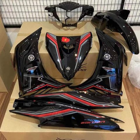 Tem Rời Ex 135 RC 2011 Dán Xe Đen  - Decal In Chất Lượng