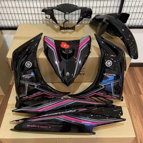 Tem Rời Ex 135 RC 2011 Dán Xe Đen  - Decal In Chất Lượng