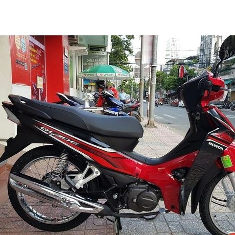 Tem Rời Honda Wave Blade 110 Đỏ Đen 2021  - Decal In Chất Lượng