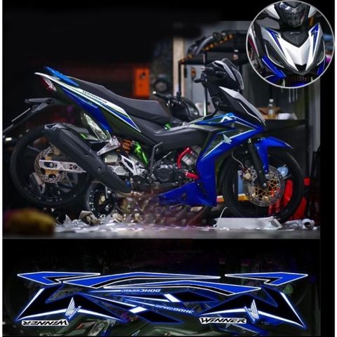tem rời winner zin V1 phối đủ màu xe