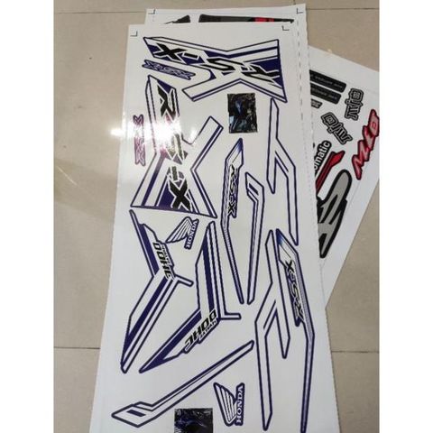 Tem Rời Honda Winner X Logo RSX Dán Xe Xanh Gp  - Decal In Chất Lượng